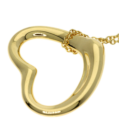 TIFFANY&Co.   Necklace Open heart K18 Yellow Gold Ladies