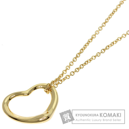 TIFFANY&Co.   Necklace Open heart K18 Yellow Gold Ladies