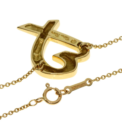 TIFFANY&Co. Loving heart Necklace K18 Yellow Gold Ladies [Used]