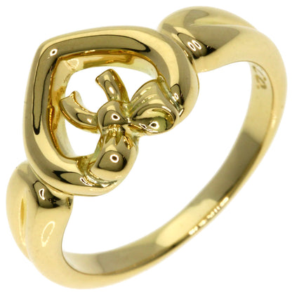 TIFFANY&Co.   Ring Ribbon heart K18 Yellow Gold Ladies
