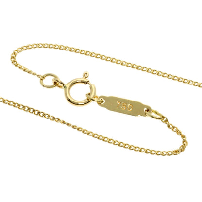 TIFFANY&Co.   Necklace Leaf heart K18 Yellow Gold Ladies