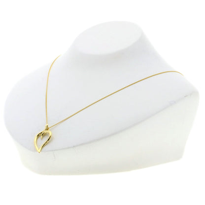 TIFFANY&Co.   Necklace Leaf heart K18 Yellow Gold Ladies