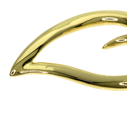 TIFFANY&Co.   Necklace Leaf heart K18 Yellow Gold Ladies