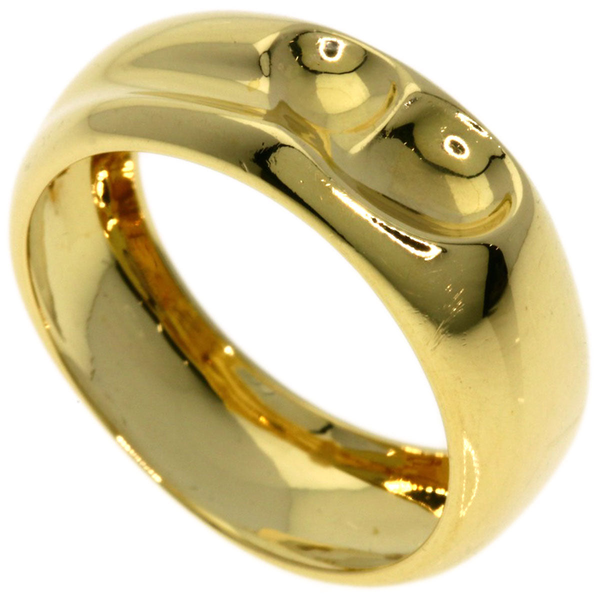 TIFFANY&Co.   Ring Full heart K18 Yellow Gold Ladies