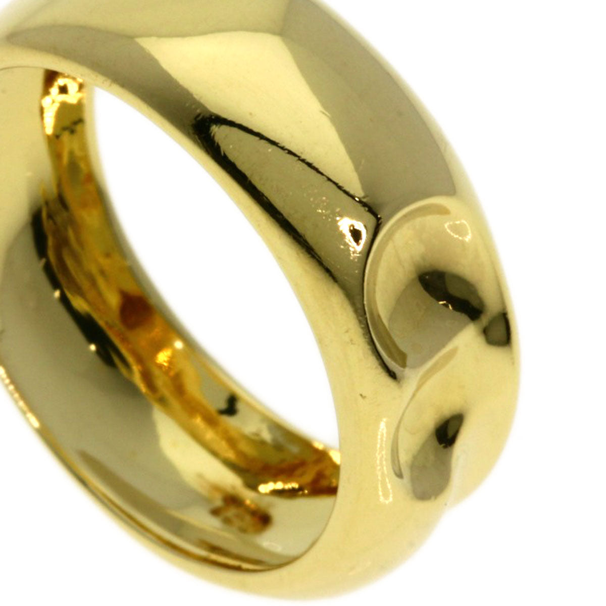 TIFFANY&Co.   Ring Full heart K18 Yellow Gold Ladies