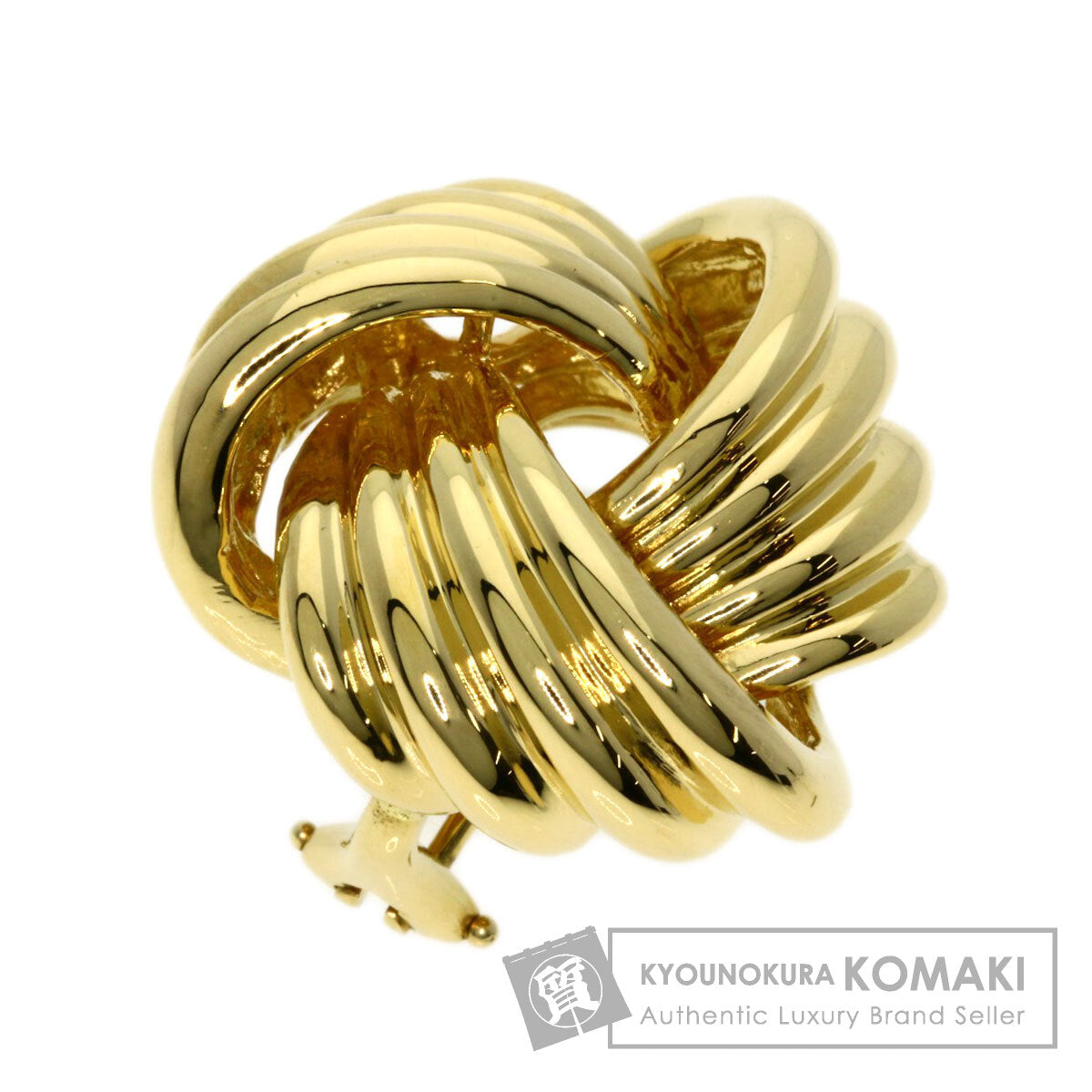 TIFFANY&Co.   Earring Knot: One side only K18 Yellow Gold Ladies