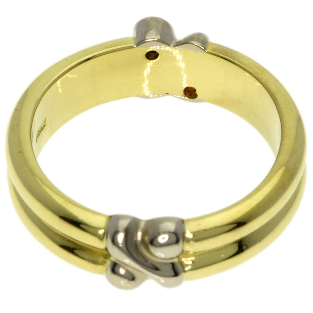 TIFFANY&Co.   Ring Signature Ruby Sapphire K18 Yellow Gold K18 White GoldLadies