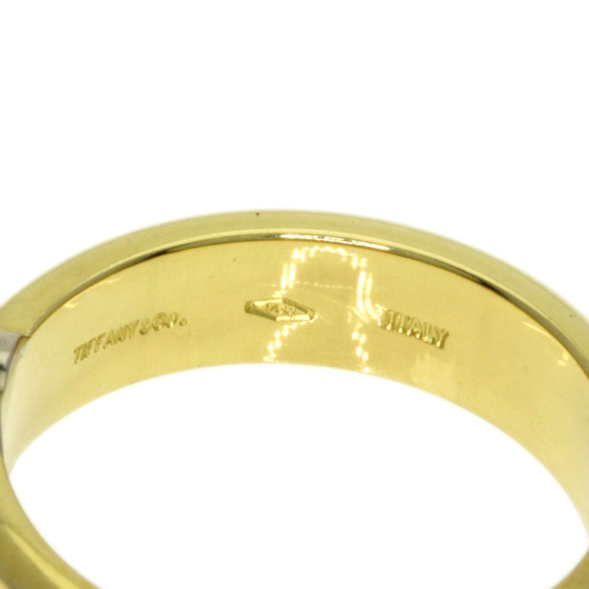 TIFFANY&Co.   Ring Signature Ruby Sapphire K18 Yellow Gold K18 White GoldLadies