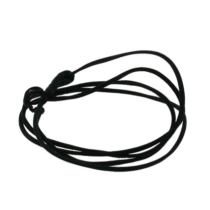 TIFFANY&Co.   Quadrofolio Clover with Black Cord Pendant top  K18 Yellow Gold Ladies [Used]