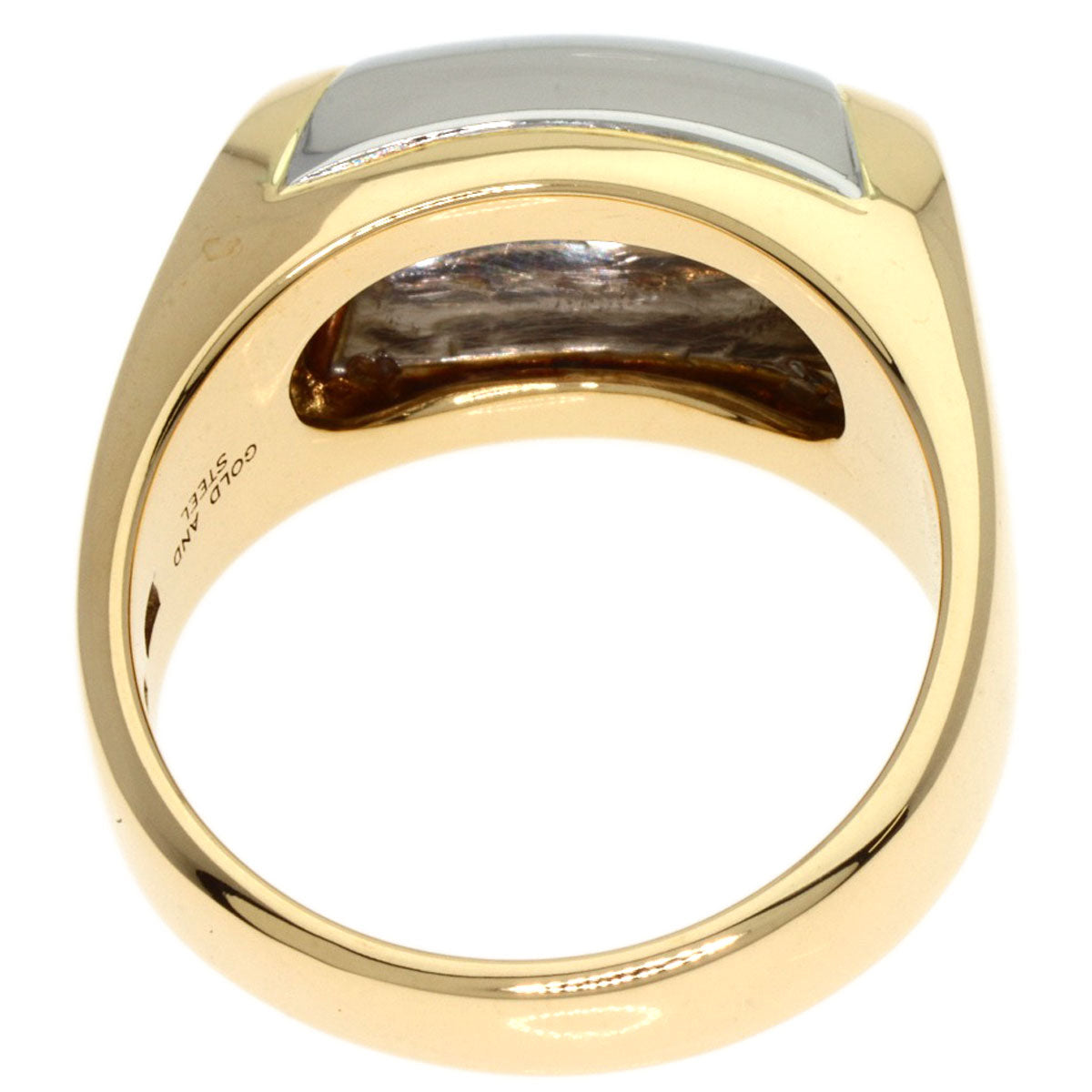 BVLGARI   Ring Tromket K18 Yellow Gold Stainless SteelLadies