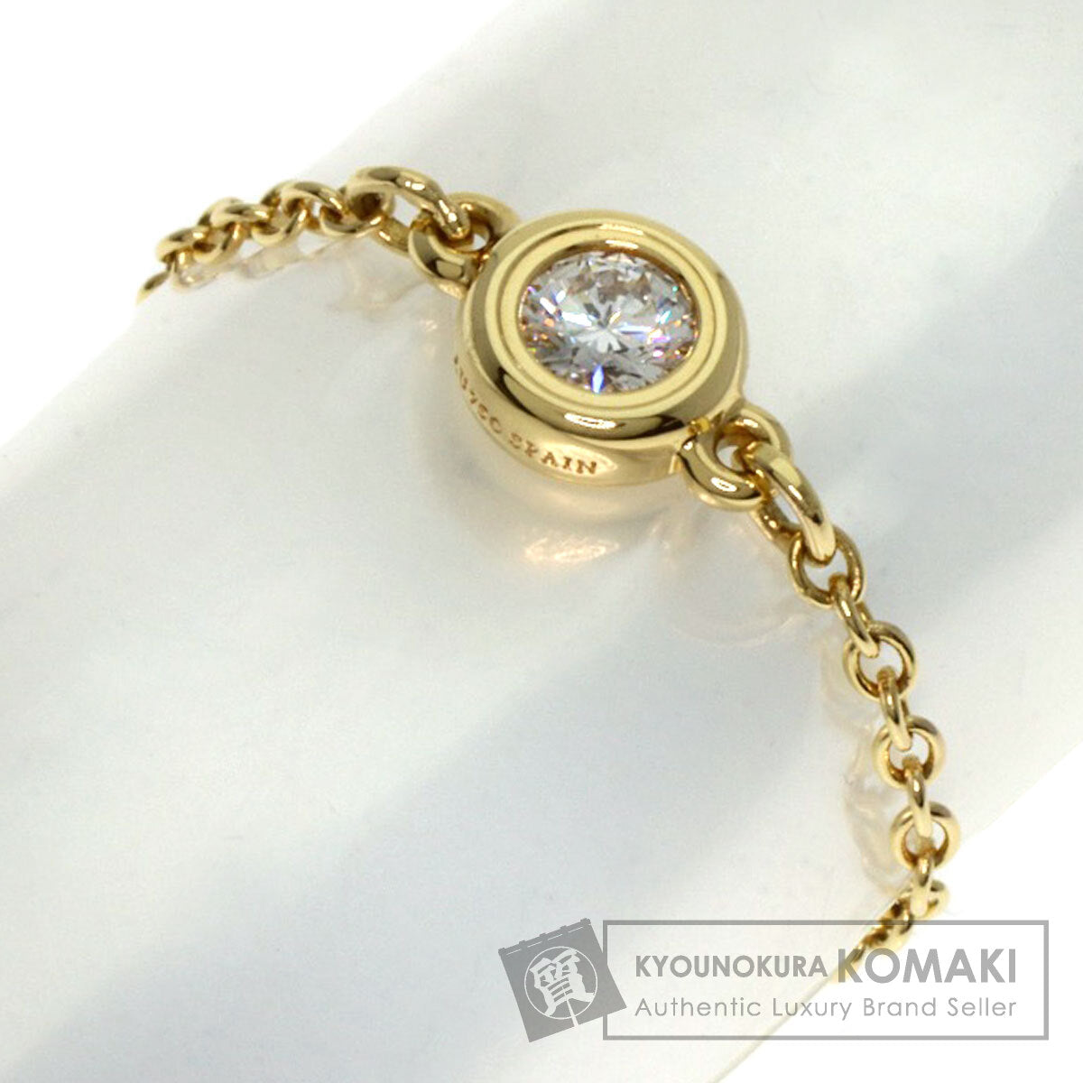 TIFFANY&Co.   By The Yard Diamond Ring  K18 Yellow Gold Ladies [Used]