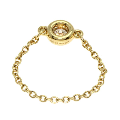 TIFFANY&Co.   By The Yard Diamond Ring  K18 Yellow Gold Ladies [Used]
