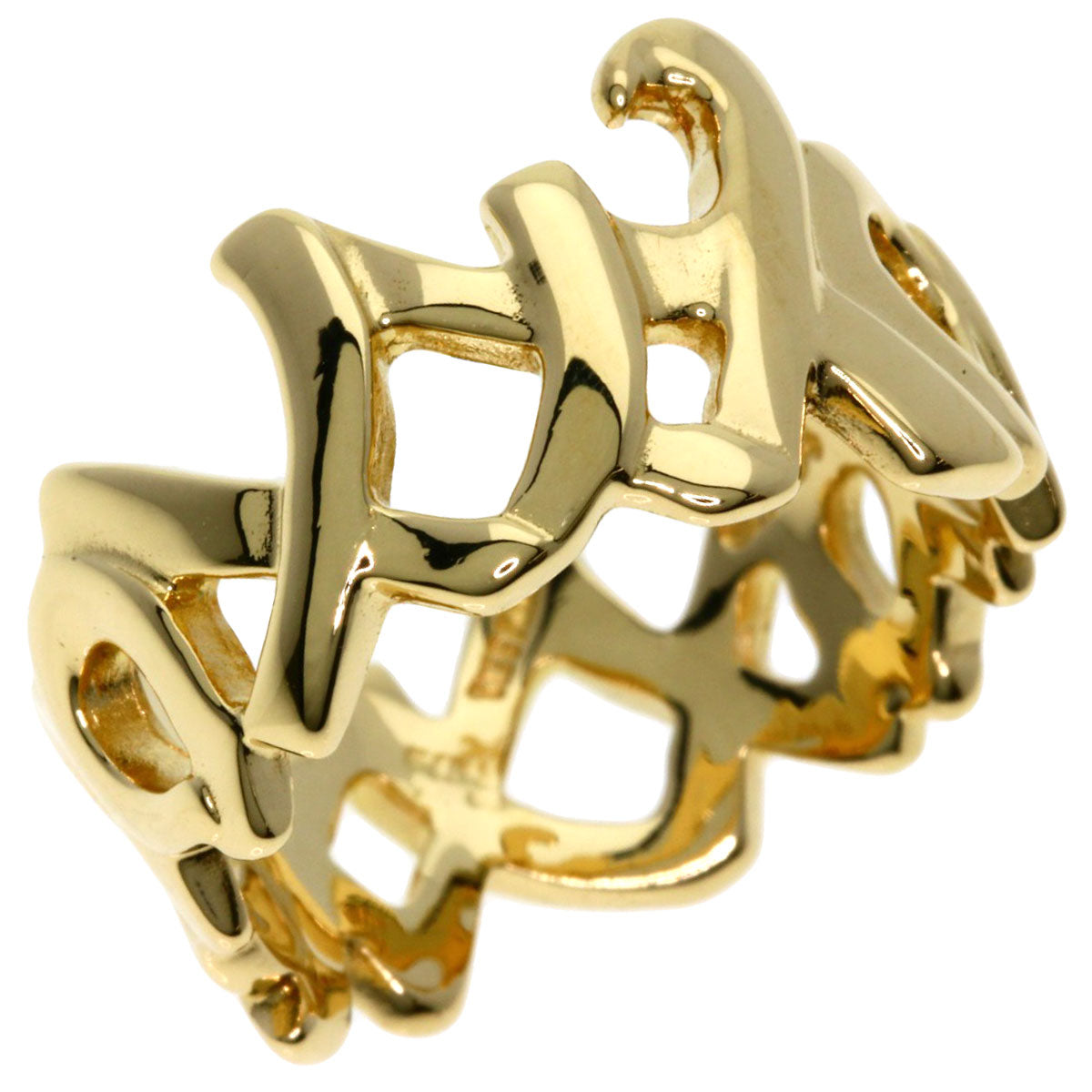 TIFFANY&Co.   Ring Love & Kiss Paloma Picasso K18 Yellow Gold Ladies