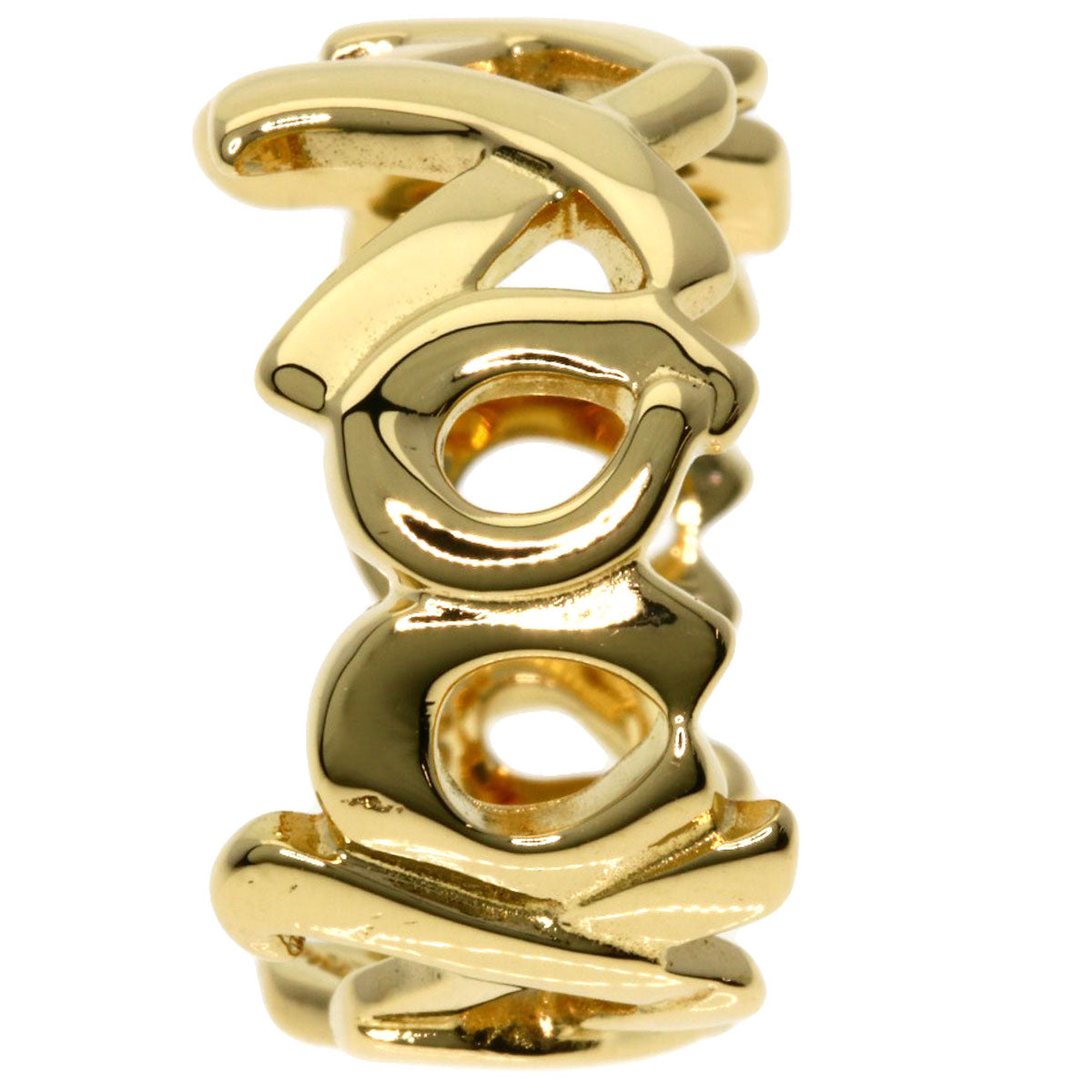 TIFFANY&Co.   Ring Love & Kiss Paloma Picasso K18 Yellow Gold Ladies