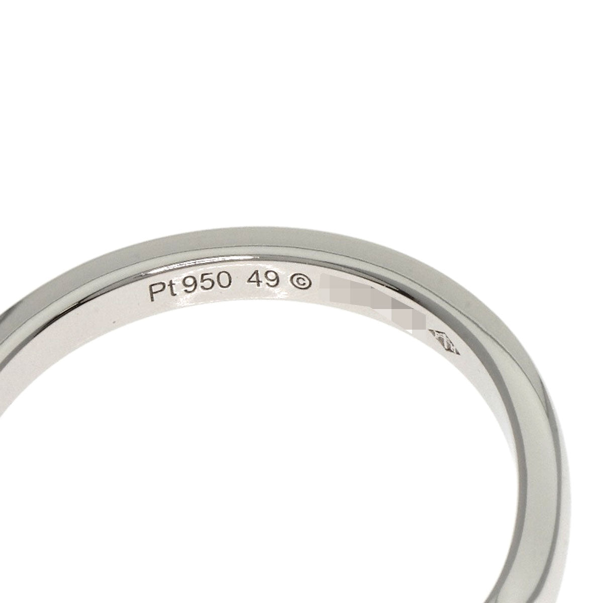 CARTIER   Ballerina Curves 3P Diamond #49 Ring  Platinum PT950 Ladies [Used]