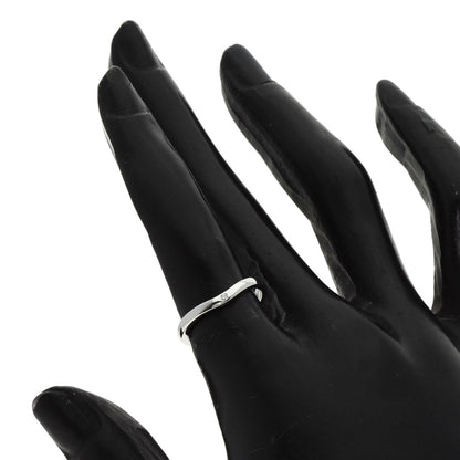 CARTIER   Ballerina Curves 3P Diamond #49 Ring  Platinum PT950 Ladies [Used]