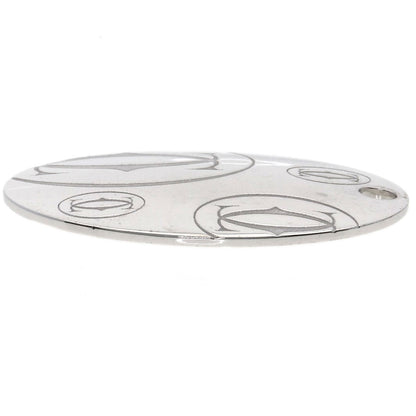CARTIER   Pendant top happy Birthday K18 White Gold Ladies