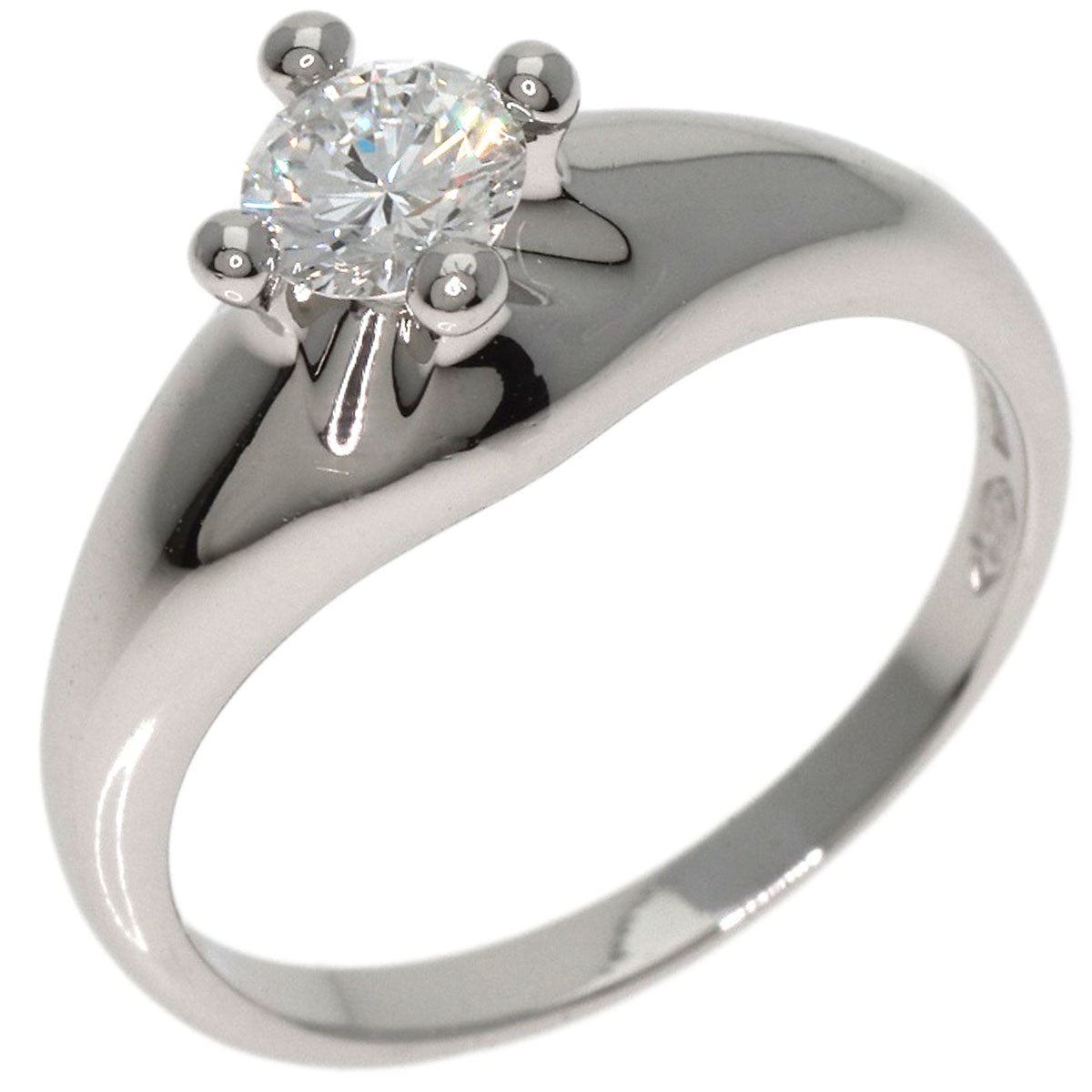 BVLGARI   Ring Corona Diamond Platinum PT950 Ladies