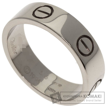 CARTIER love ring #56 Ring K18 White Gold Ladies [Used]