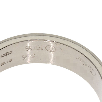CARTIER love ring #56 Ring K18 White Gold Ladies [Used]