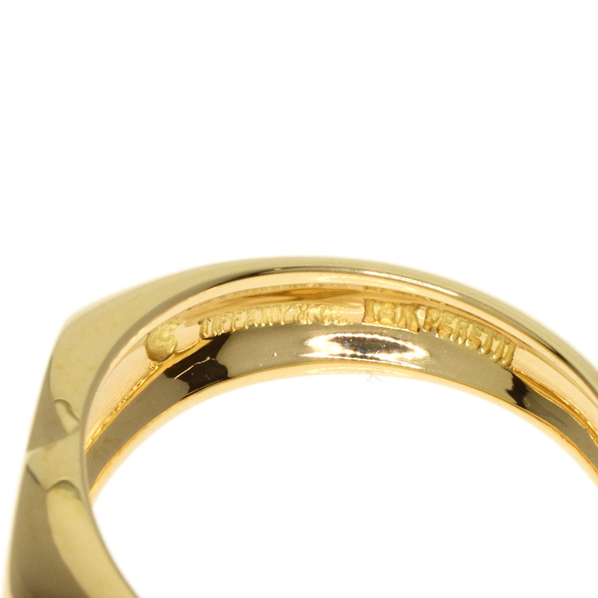 TIFFANY&Co.   Ring Full heart K18 Yellow Gold Ladies