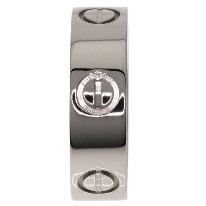 CARTIER   Ring love ring #50 K18 White Gold Ladies