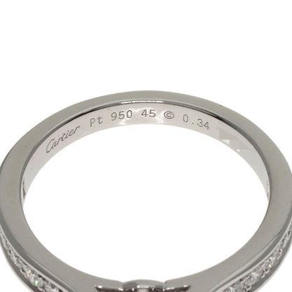 CARTIER   1895 Solitaire Diamond #45 Ring  Platinum PT950 Ladies [Used]