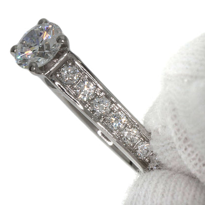 CARTIER   1895 Solitaire Diamond #45 Ring  Platinum PT950 Ladies [Used]