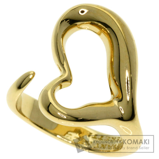 TIFFANY&Co.   Ring Open heart K18 Yellow Gold Ladies