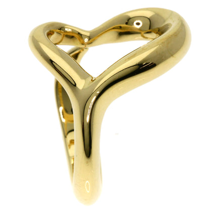 TIFFANY&Co.   Ring Open heart K18 Yellow Gold Ladies