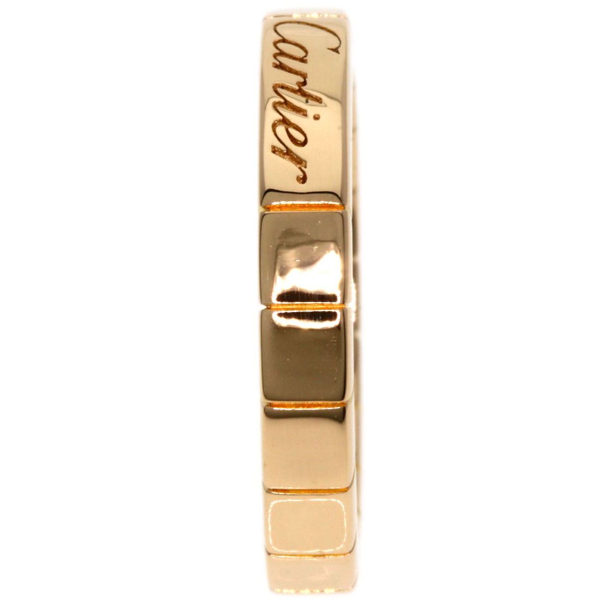 CARTIER   Ring Lanier # 47 K18 Pink Gold Ladies