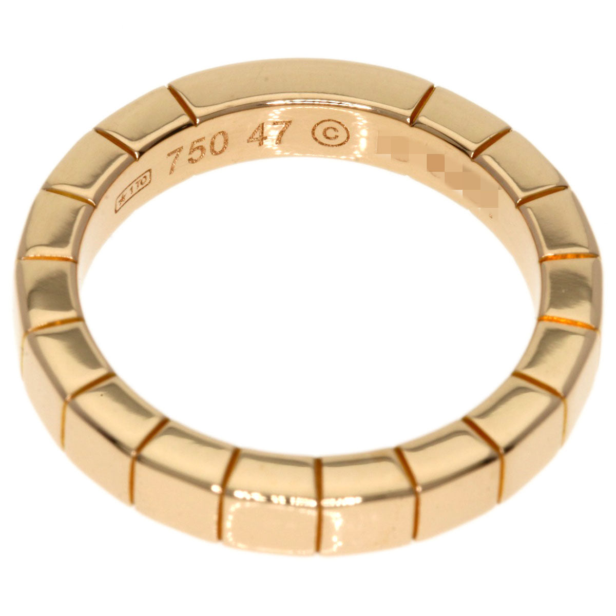 CARTIER   Ring Lanier # 47 K18 Pink Gold Ladies