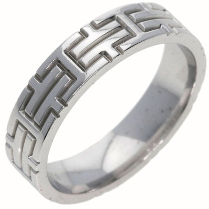 HERMES   Kilim #55 Ring  K18 White Gold Ladies [Used]