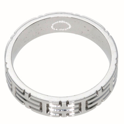 HERMES   Kilim #55 Ring  K18 White Gold Ladies [Used]