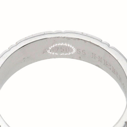 HERMES   Kilim #55 Ring  K18 White Gold Ladies [Used]