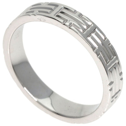 HERMES Kilim #48 Ring K18 White Gold Ladies [Used]