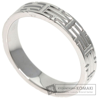 HERMES Kilim #48 Ring K18 White Gold Ladies [Used]