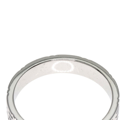 HERMES Kilim #48 Ring K18 White Gold Ladies [Used]