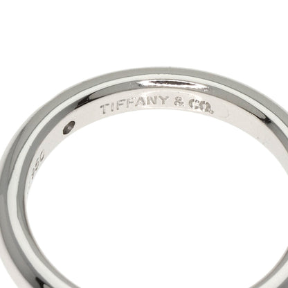 TIFFANY&Co.   Ring Stacking Band 1P Diamond Platinum PT950 Ladies