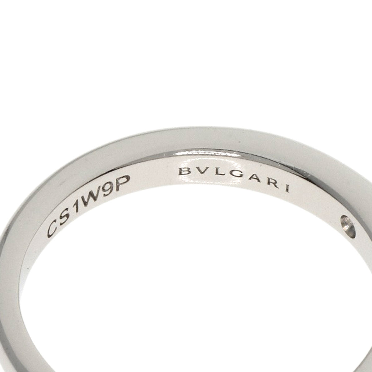 BVLGARI   Ring FEDDY Wedding Band 1P Diamond Platinum PT950 Ladies