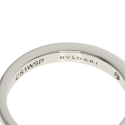 BVLGARI   Ring FEDDY Wedding Band 1P Diamond Platinum PT950 Ladies