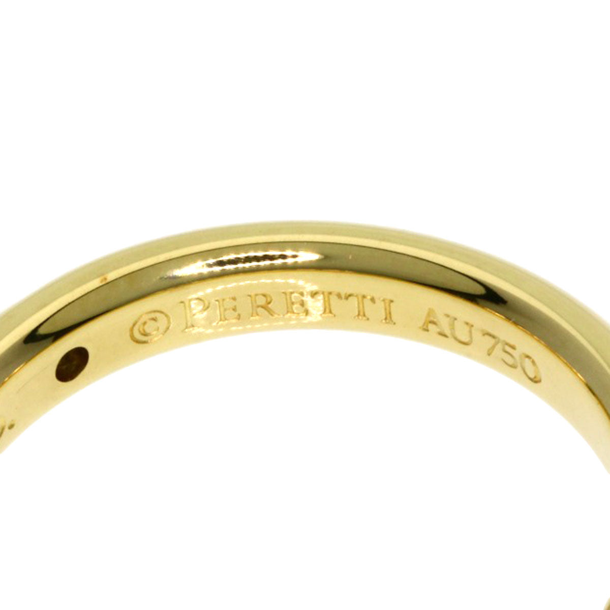 TIFFANY&Co.   Ring Stacking band ring 1P Diamond K18 Yellow Gold Ladies