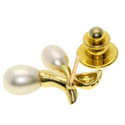 MIKIMOTO Cherries Brooch K18 Yellow Gold Ladies [Used]