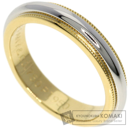 TIFFANY&Co.   Ring Milgrain K18 Yellow Gold PT950Ladies