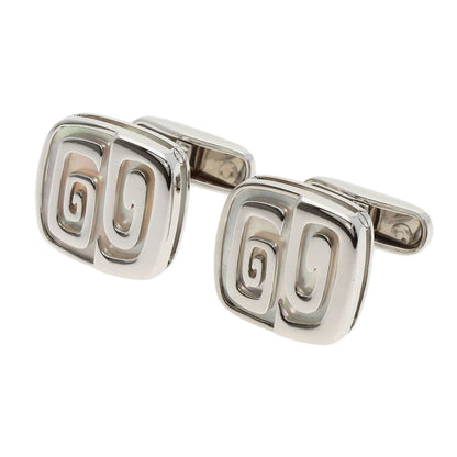 BVLGARI   cuffs Shell K18 White Gold mens