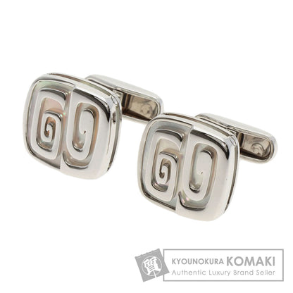 BVLGARI   cuffs Shell K18 White Gold mens