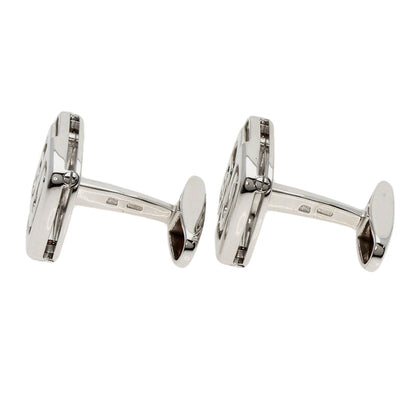 BVLGARI   cuffs Shell K18 White Gold mens