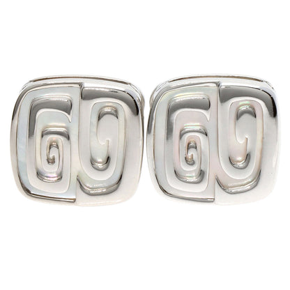BVLGARI   cuffs Shell K18 White Gold mens