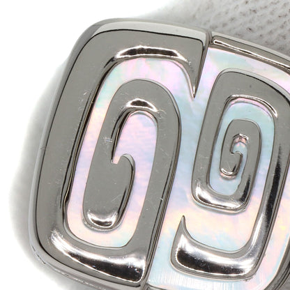BVLGARI   cuffs Shell K18 White Gold mens