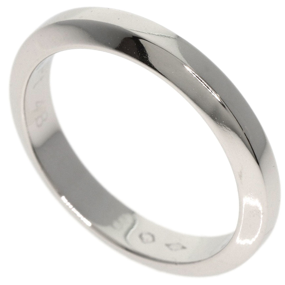CARTIER Classic Wedding Band #48 Ring Platinum PT950 Ladies [Used]